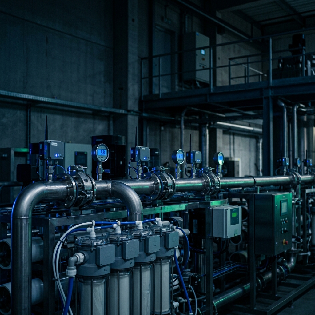 Planta industrial reactor